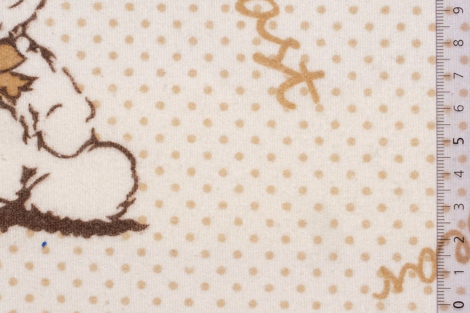 08FANARK000BEIxxxCOT[FLANNEL TEDDY BEARS](BEIGE)F